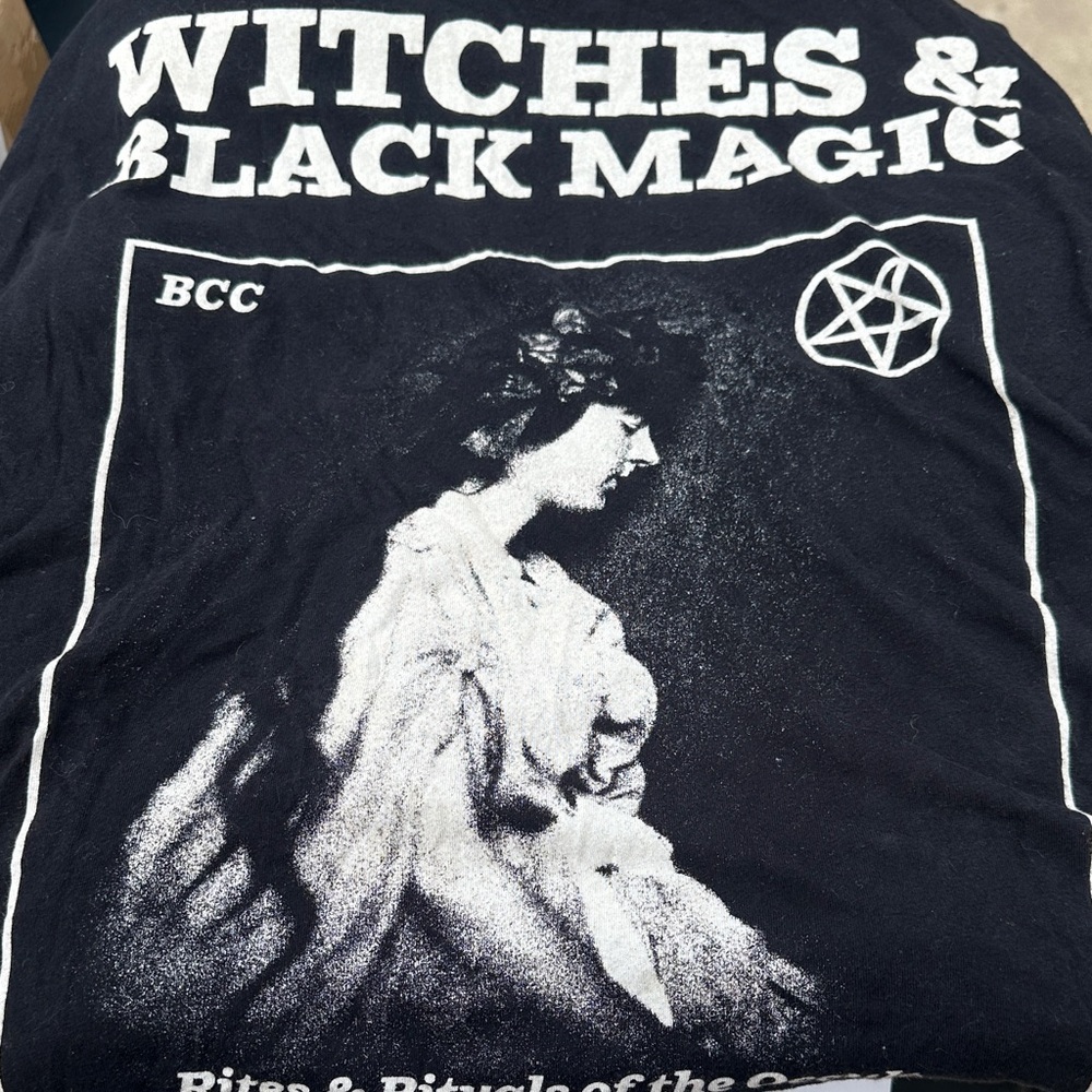 Blackcraft Cult- Black Graphic Tee - Witches & Black Magic Design